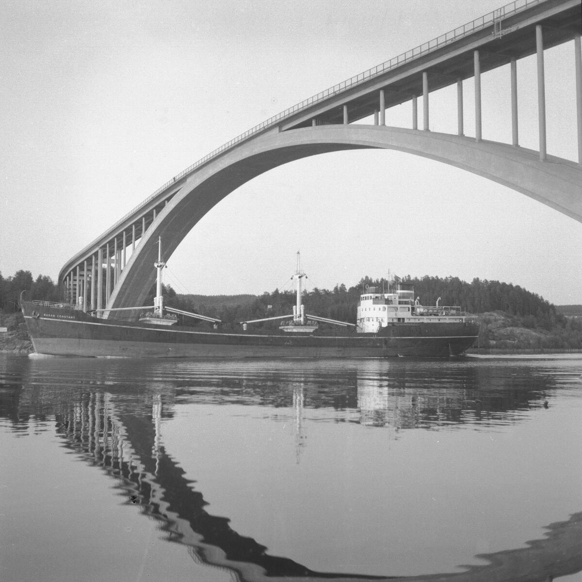 Fartyget Susan Constant vid Sandöbron

