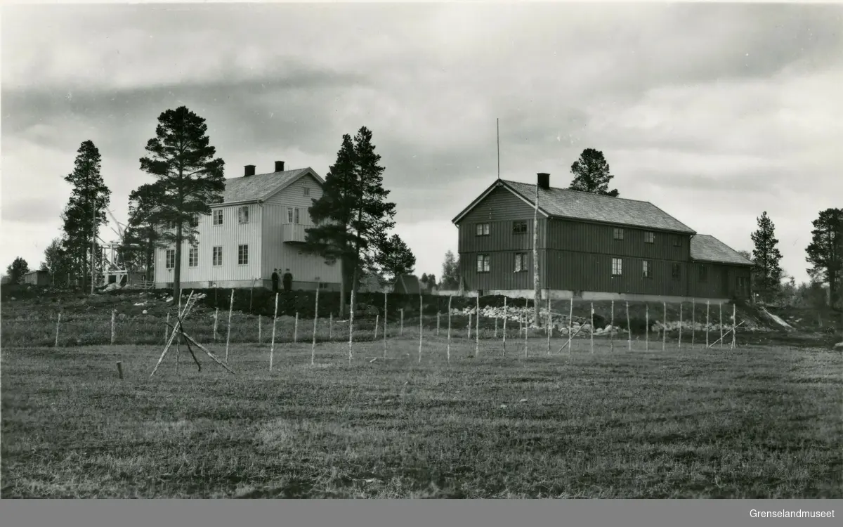 Svanvik i Pasvik. Statens forsøksgård. Bygget i 1934. 