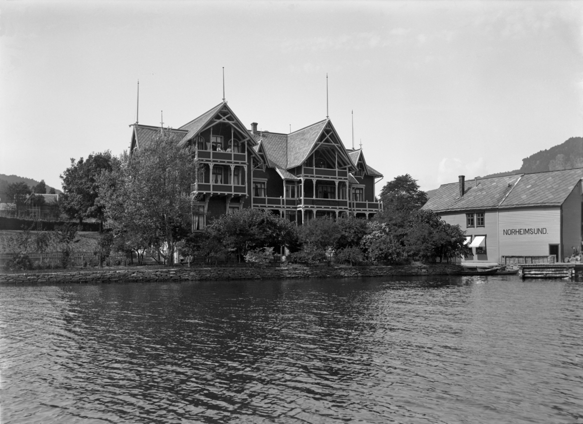 Sandven hotell
Fotografert 1900 Ca.