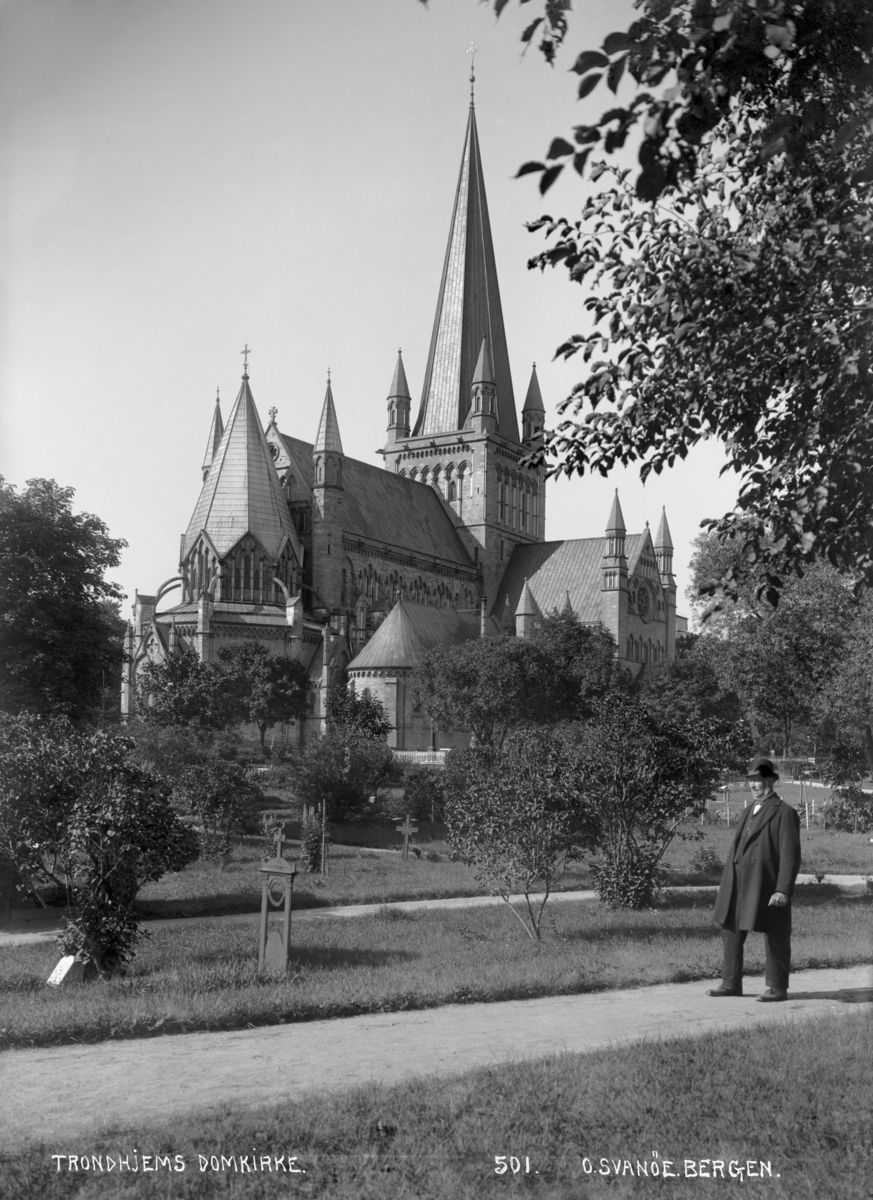 Trondheim domkirke, eksteriør