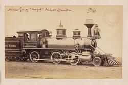 Baldwins leveransefoto av damplokomotiv DELAWARE levert til 