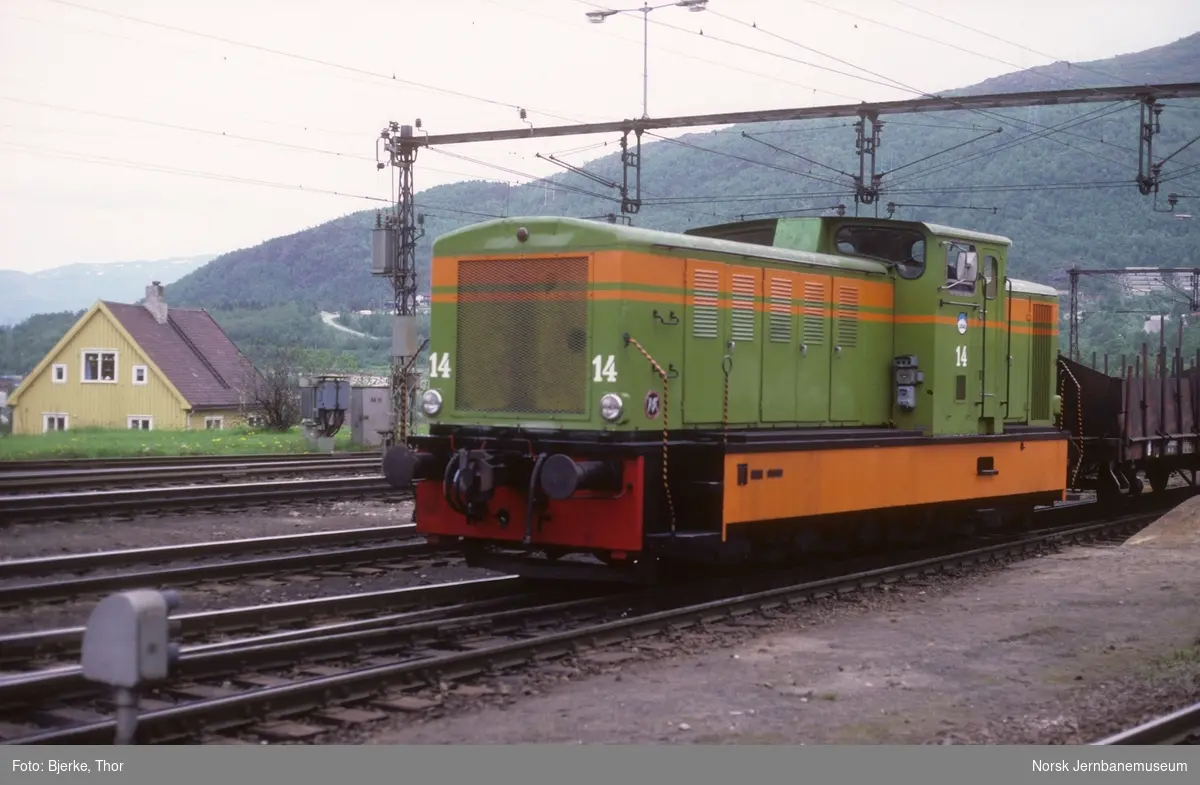 LKABs dieselelektriske lokomotiver nr. 14