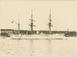 Dampkorvett Ellida (b.1880, Carljohansværns Verft, Horten) i