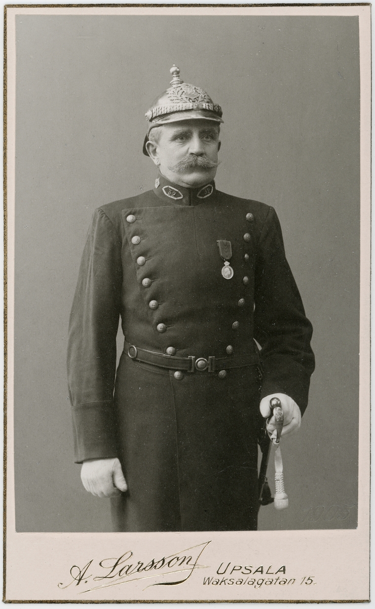 Kabinettsfotografi - C F Carlsson, Uppsala 1905