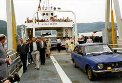 Nytt ferjesamband over Jøsenfjorden åpnet 1990