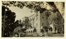 Hotellet Igiea i Palermo på Sicilia. Fotografert januar 1927