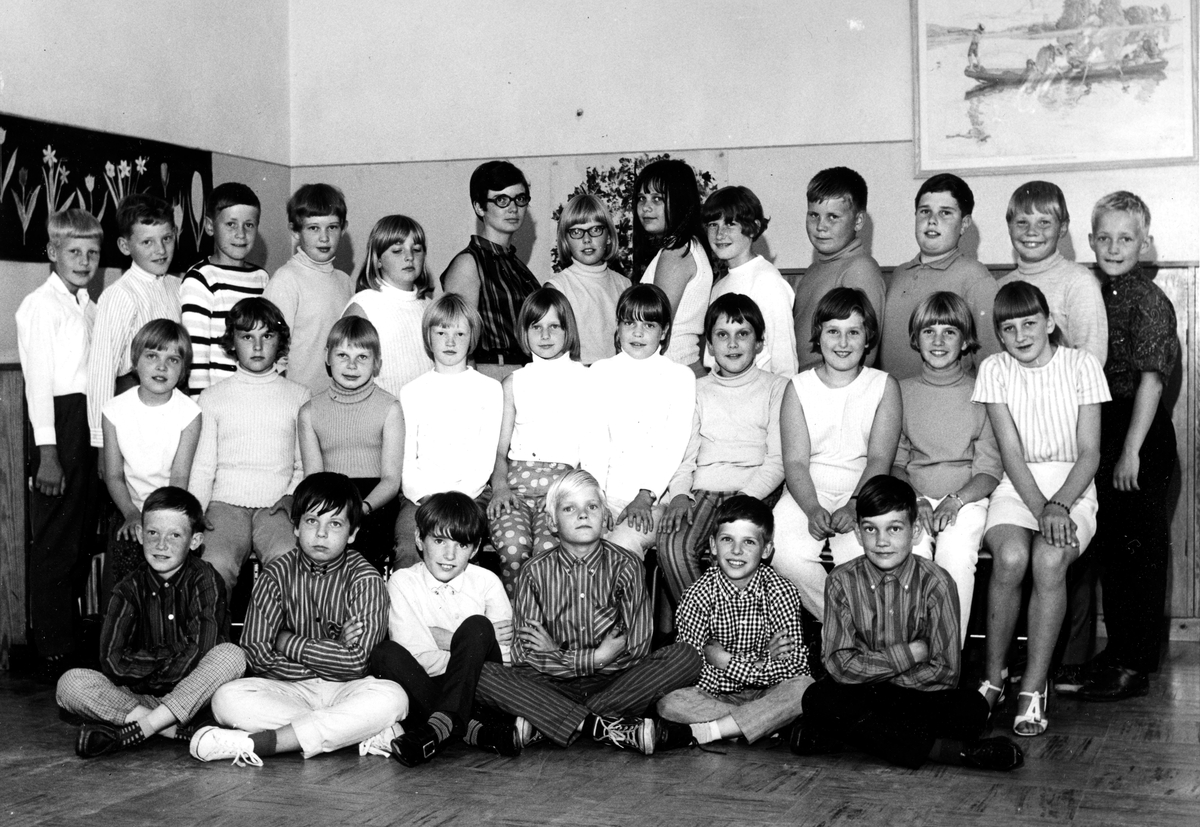 Kinnarps skola 1967. Margareta Svensson.