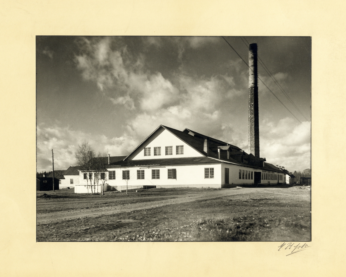 Gullaskruvs glasbruk, ca 1950.