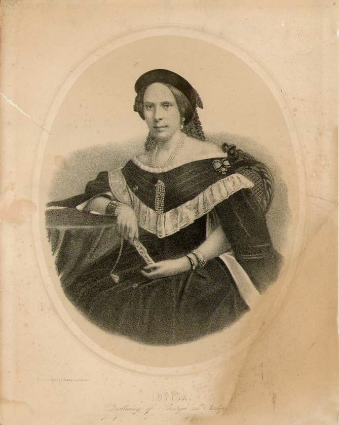 Porträtt av drottning Lovisa, 1800-tal.