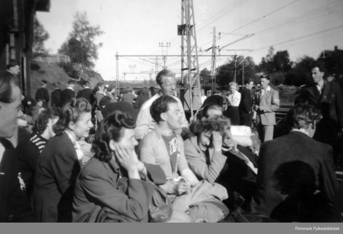 Deltakere ved det Internasjonale AUF-stevne i Stockholm, 1950