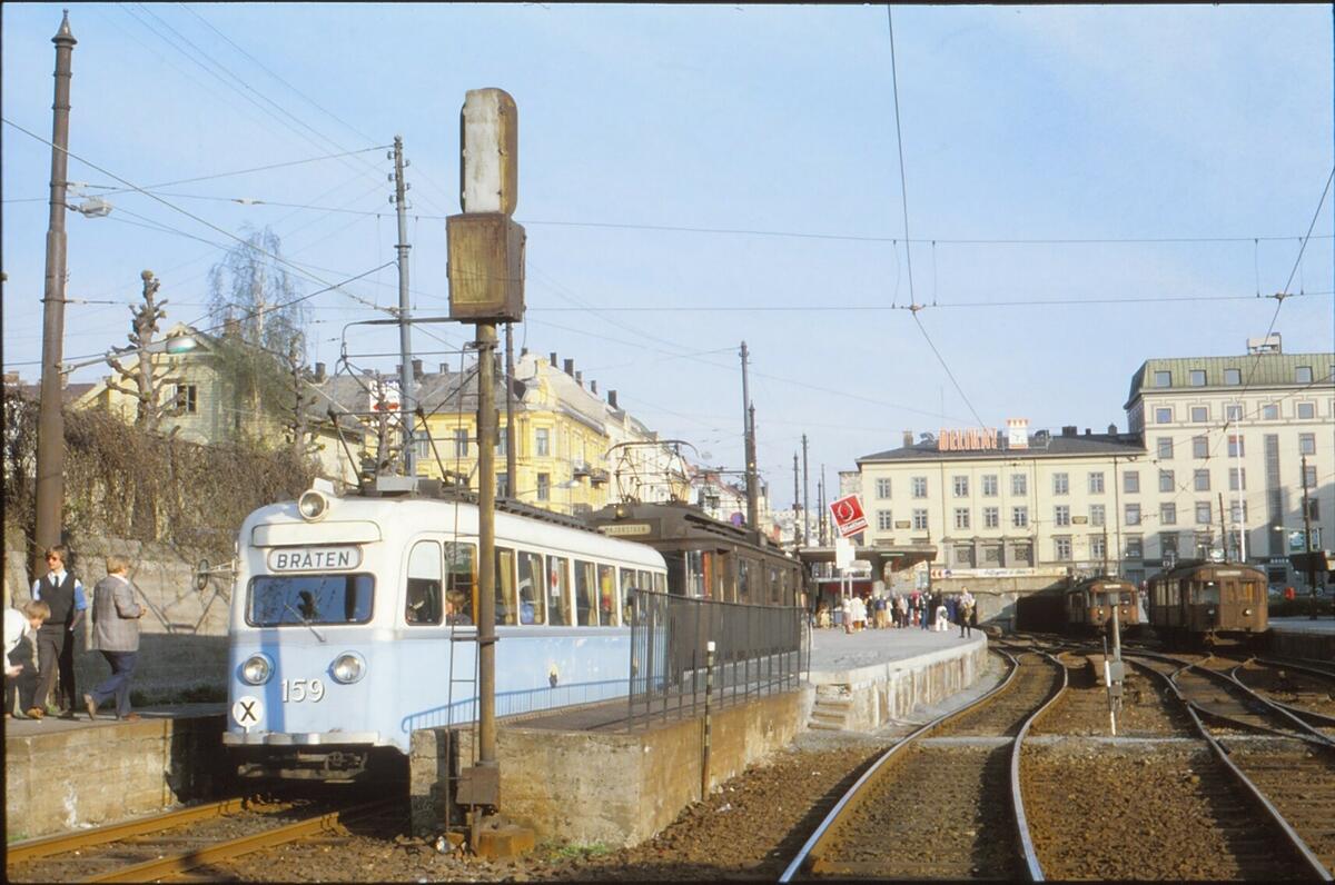 Oslo Sporveier B2 159. Butt 4. Utflukt i 1980.