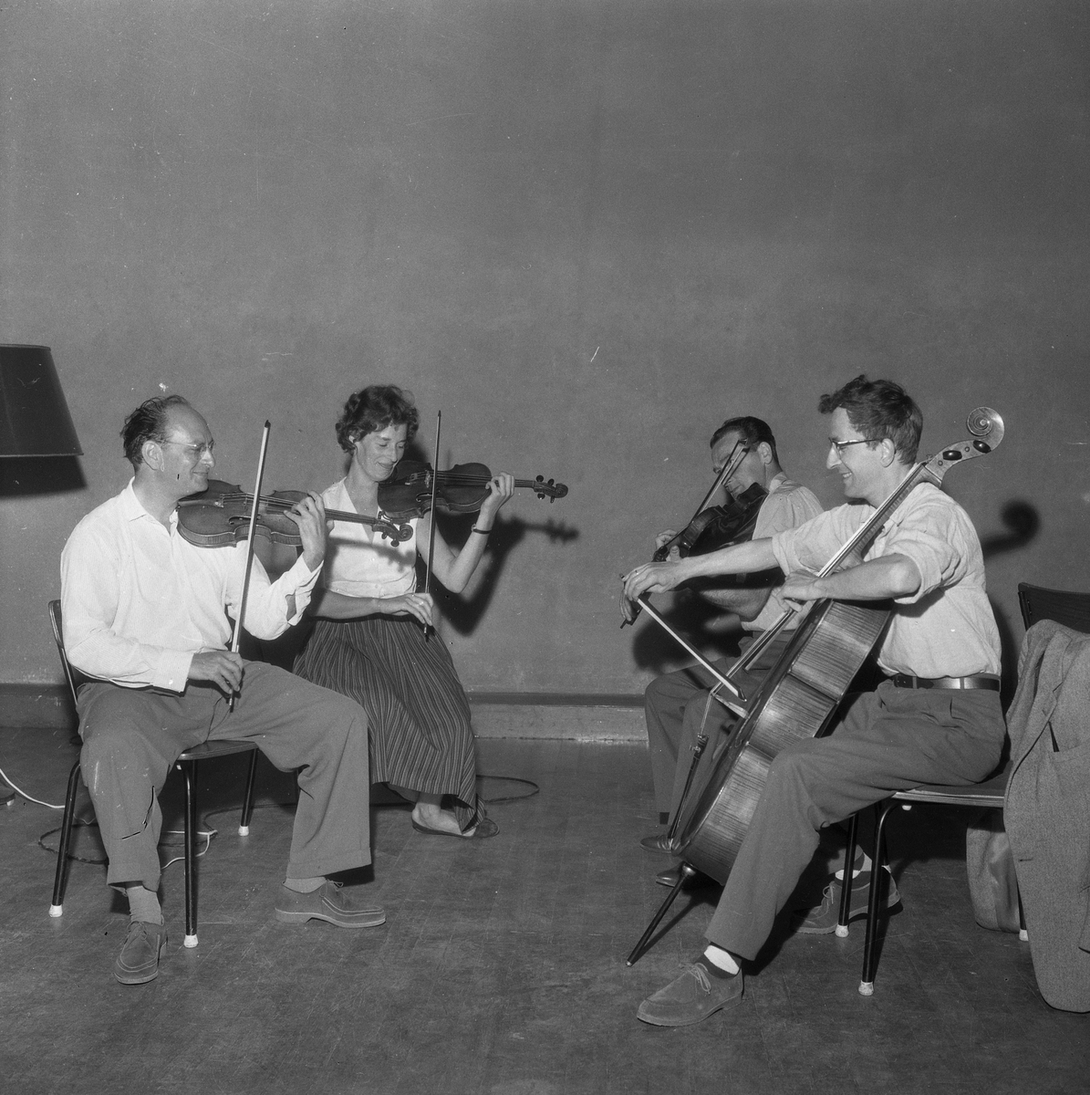 Pro Musica på Europaturné.
14 juli 1959.