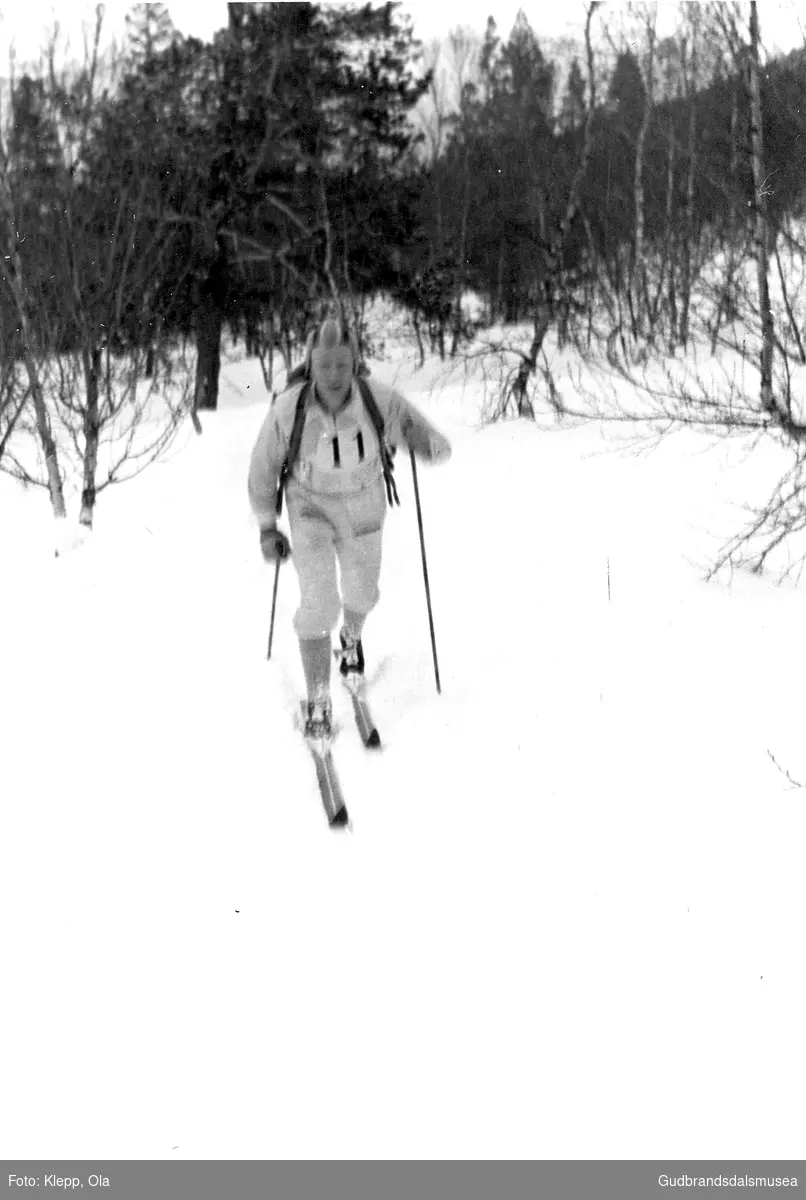 Einar Plassen (f. 1924), deltakar i Oppnåse rundt i 1952