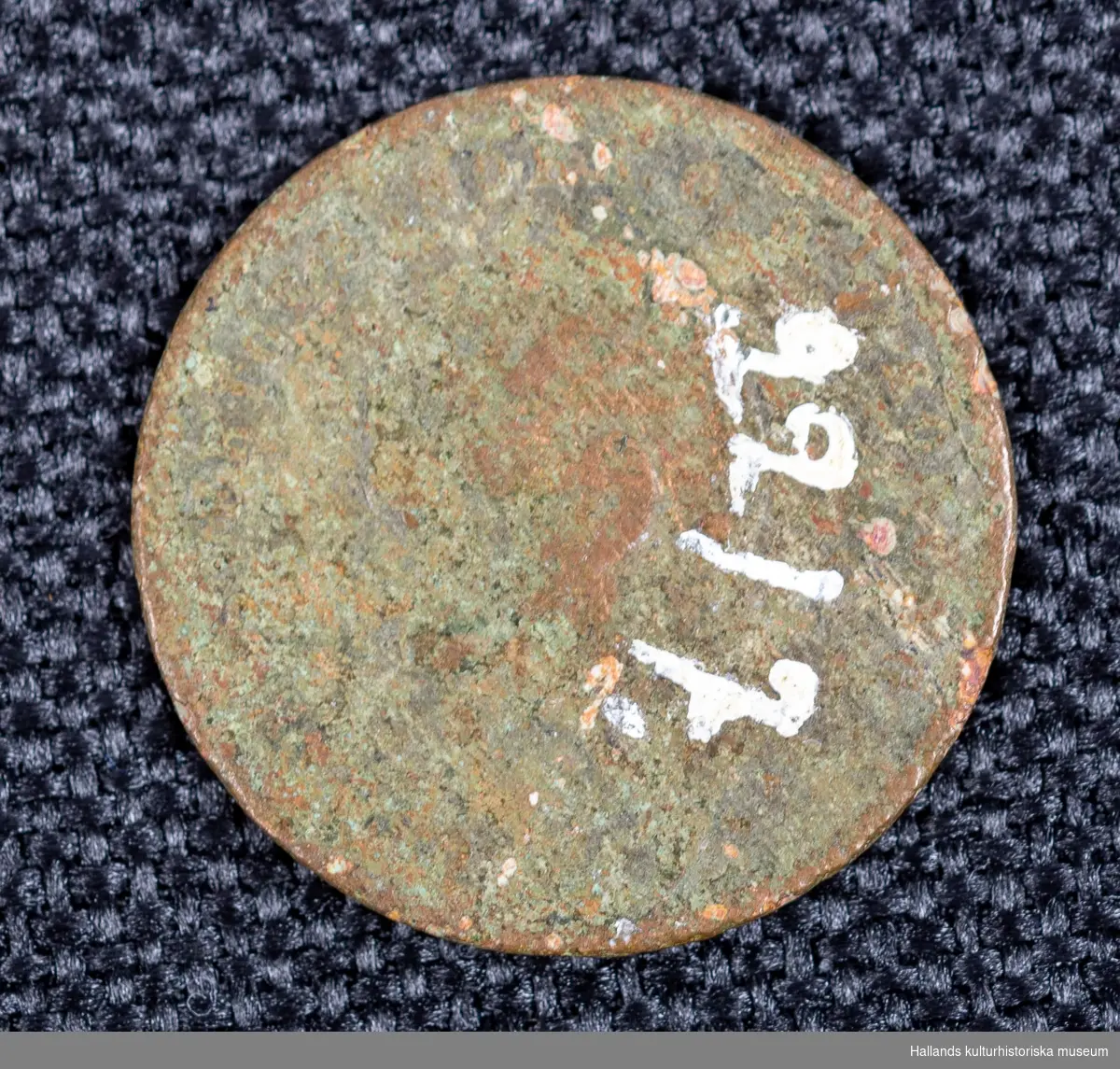 Svenskt mynt, 1 Öre, 1838. 