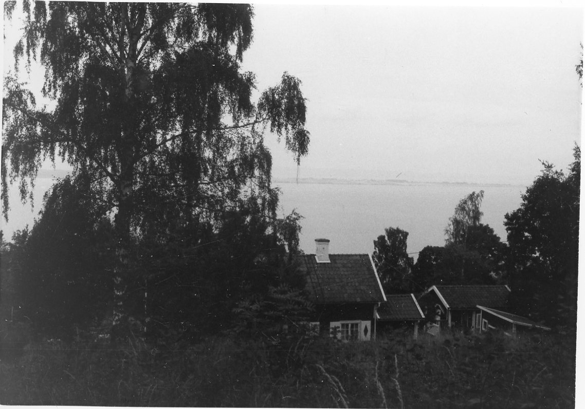 Utsikt över Vättern från Grännaberget.