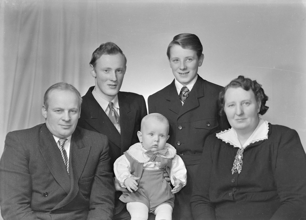 Kristian Johansen med familie