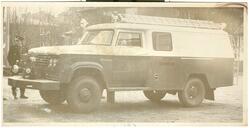 mosjøens nye brannbil 1965