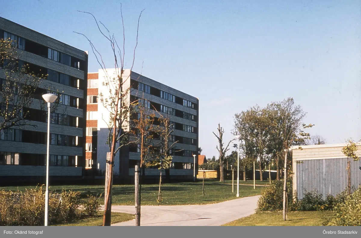 Hyreshus i västhaga, 1970-tal - Örebro Stadsarkiv / DigitaltMuseum