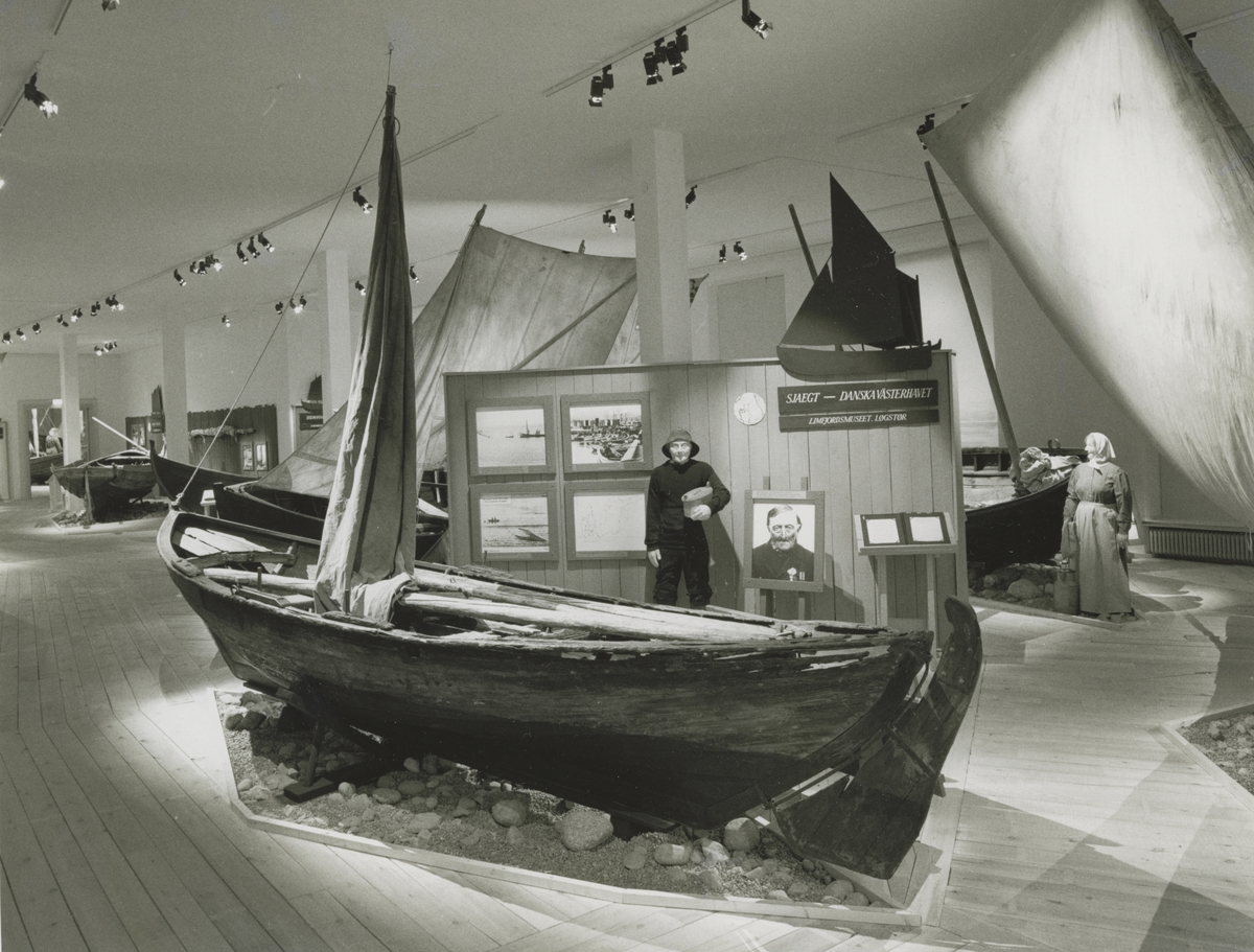Utställningen Människor och båtar i Norden.