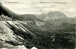 Bergensbanen ved Ørneberget mellom Upsete og Mjølfjell stasj