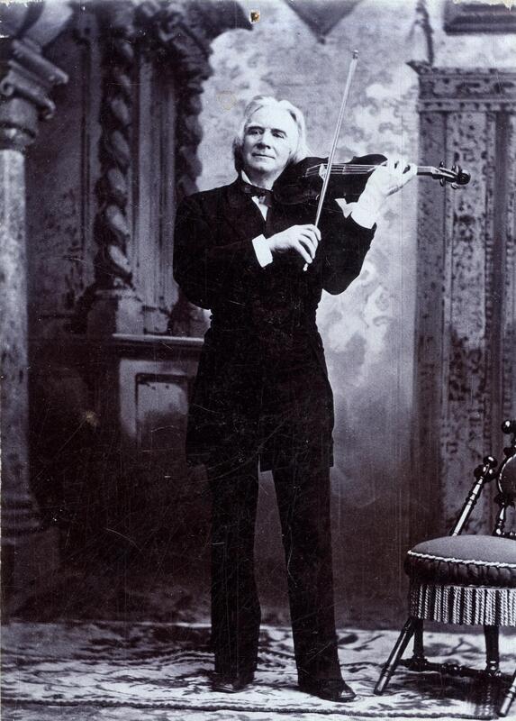 Portrett av Ole Bull, fiolinisten