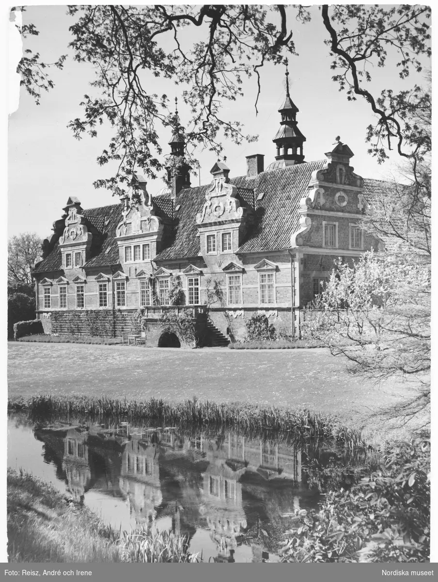 Skåne. Vrams Gunnarstorps slott nära Helsingborg.