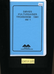 Døves Kulturdager, Trondheim 1991 del 1