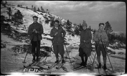 Skiløpere i Bymarka
