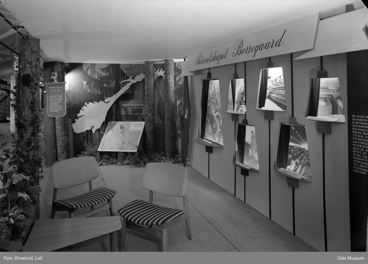 Tekstilmessen, interiør, utstilling, stand, a.s. Borregaard