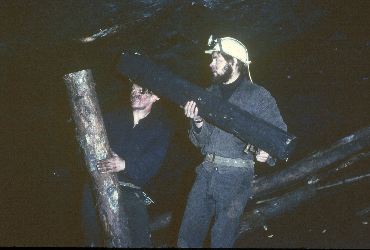 Bilder fra gruvene i Ny-Ålesund