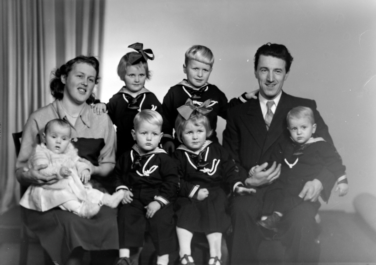 Misjonær Alf Ringvold med familie.