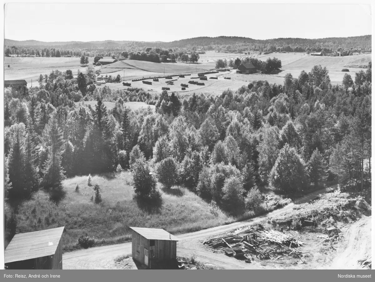 Dalsland. Utsikt över Eds bygden i Dalsland.