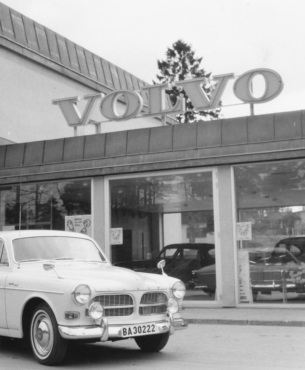 Volvo Amazon 01 Nacka lokalhistoriska arkiv / DigitaltMuseum