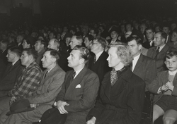 Stortingsvalget 1949. Arbeiderpartiets valgmøte på Parkteatr
