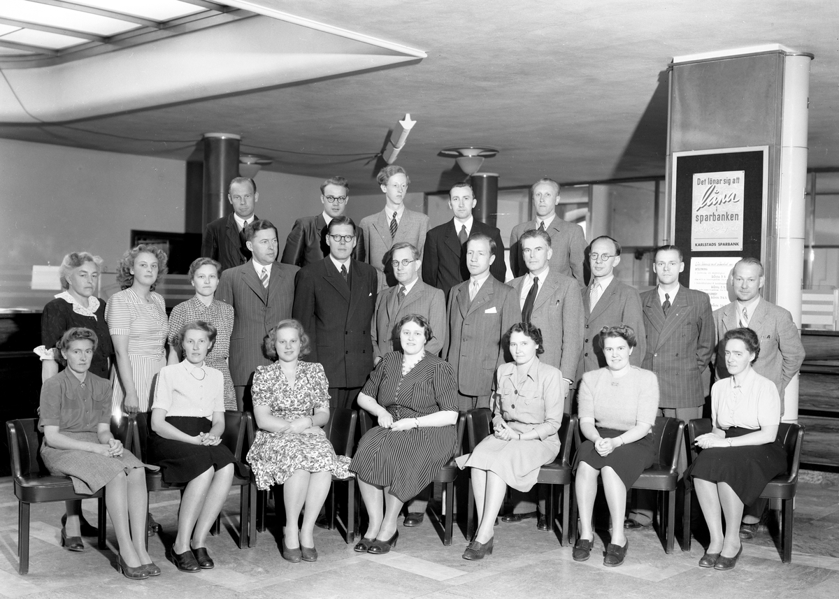 Karlstads Sparbanks personal 1946.