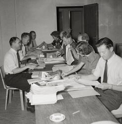 Stortingsvalget 1949. Medlemmer av Oslo bokbinderforening kl