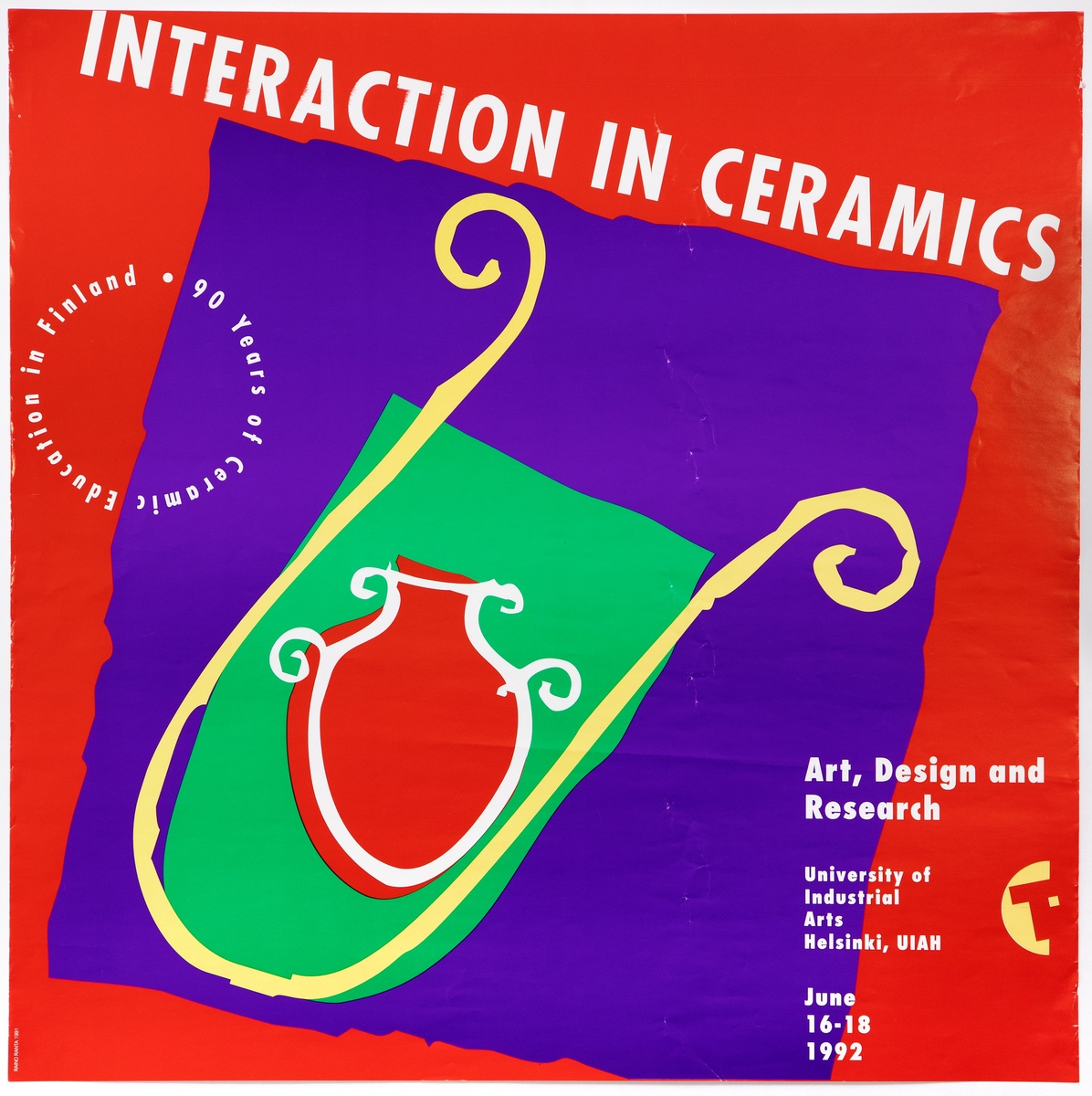 Interaction in Ceramics [Utstillingsplakat]
