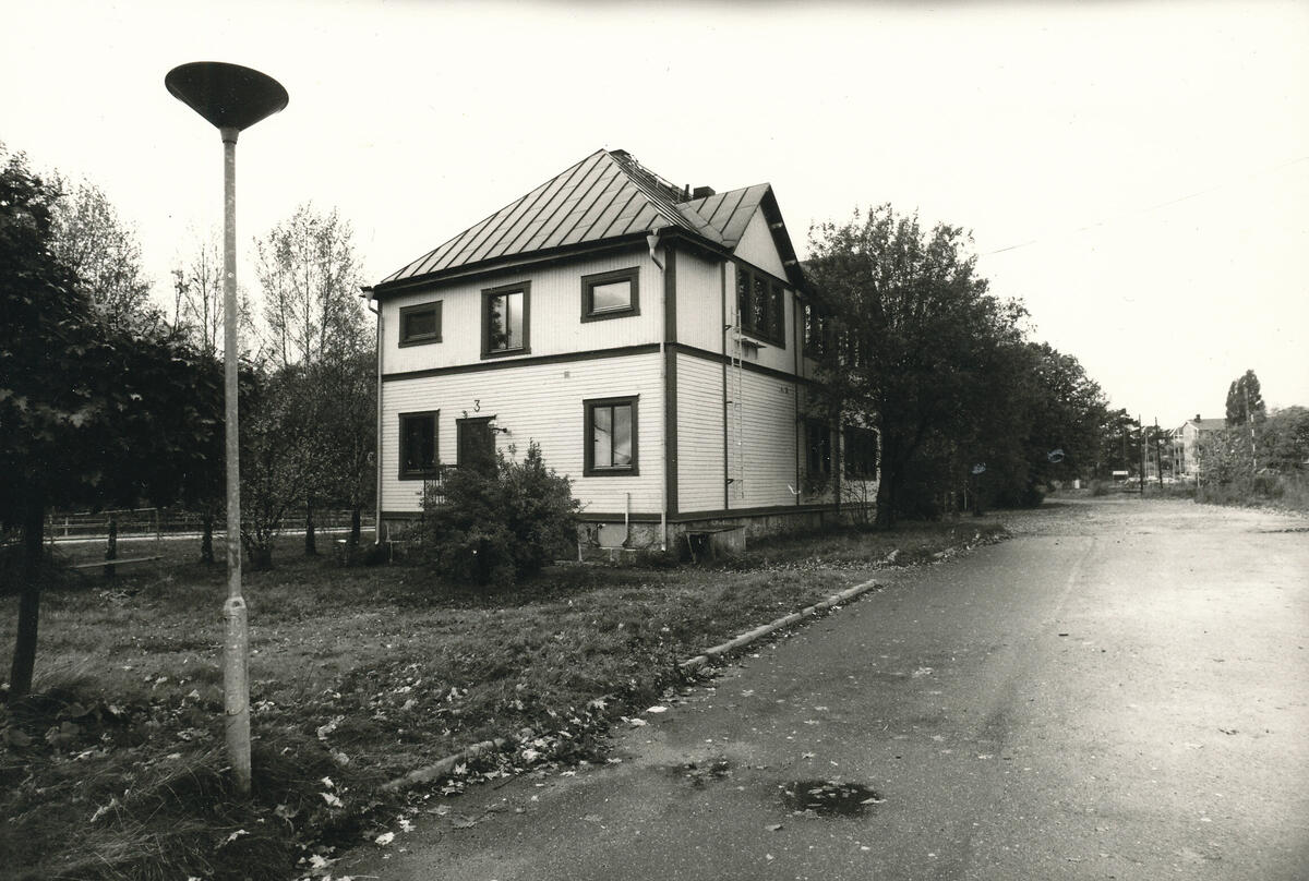 Rahmska villan på Stockholmsvägen 3 i Neglinge. Foto 1991. - Nacka ...