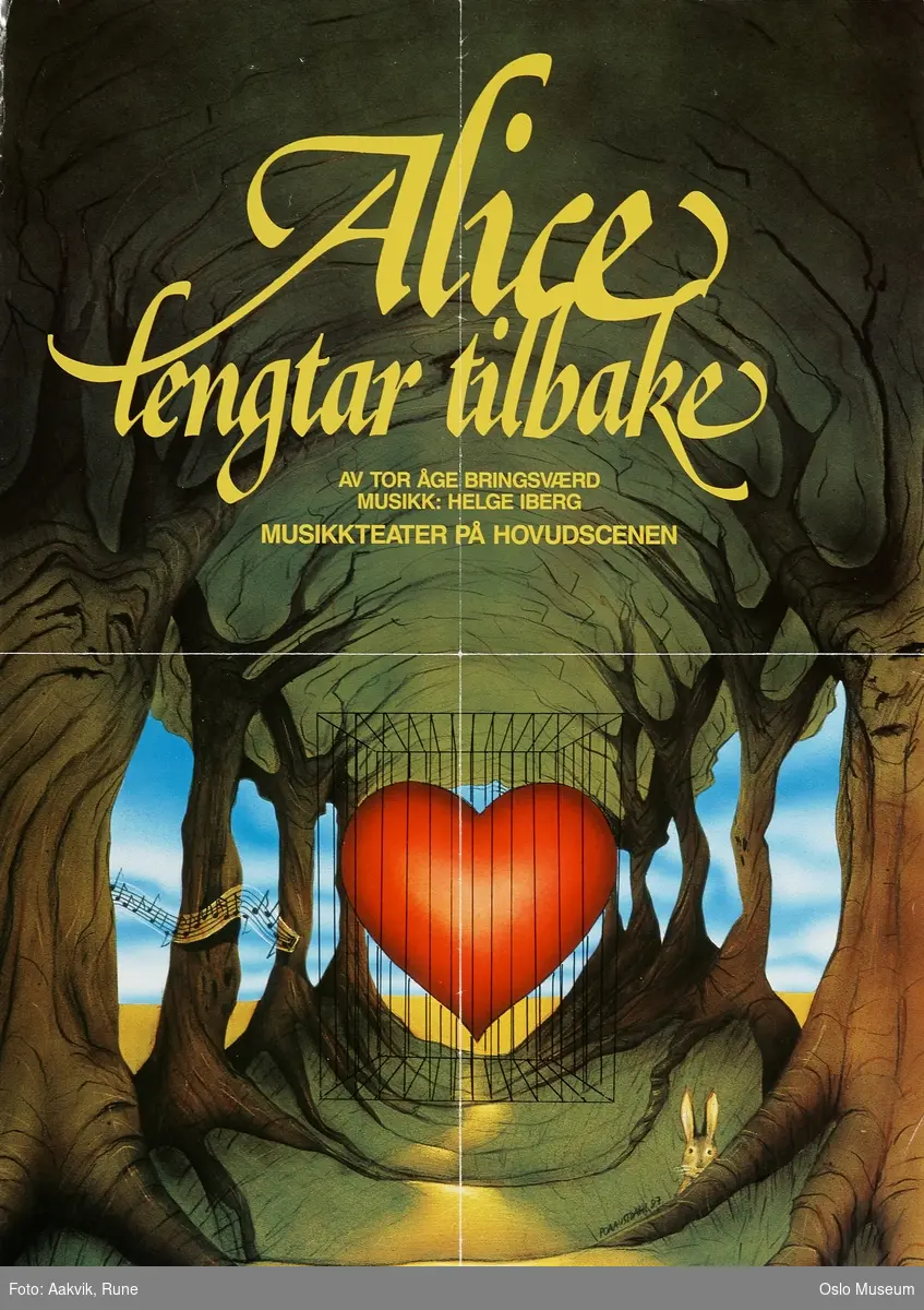 Alice lengtar tilbake (1987 Det Norske Teatret) [papirkunst]