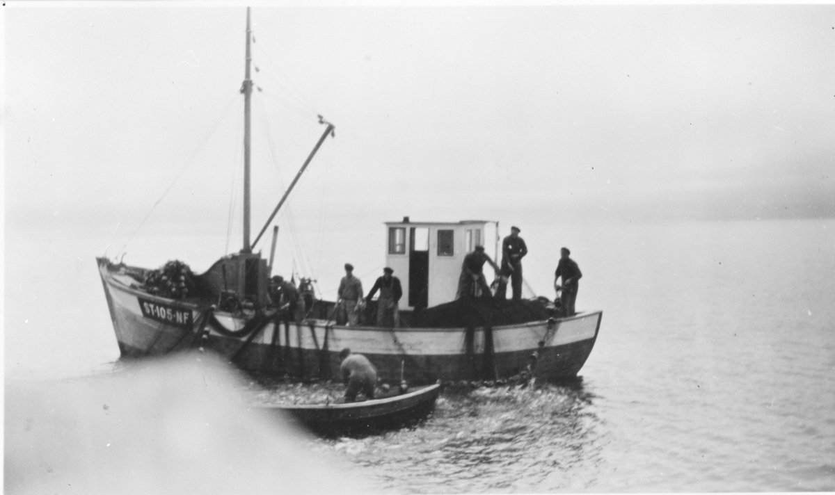 "Væringen" på snurpenotfiske, Sula, Frøya