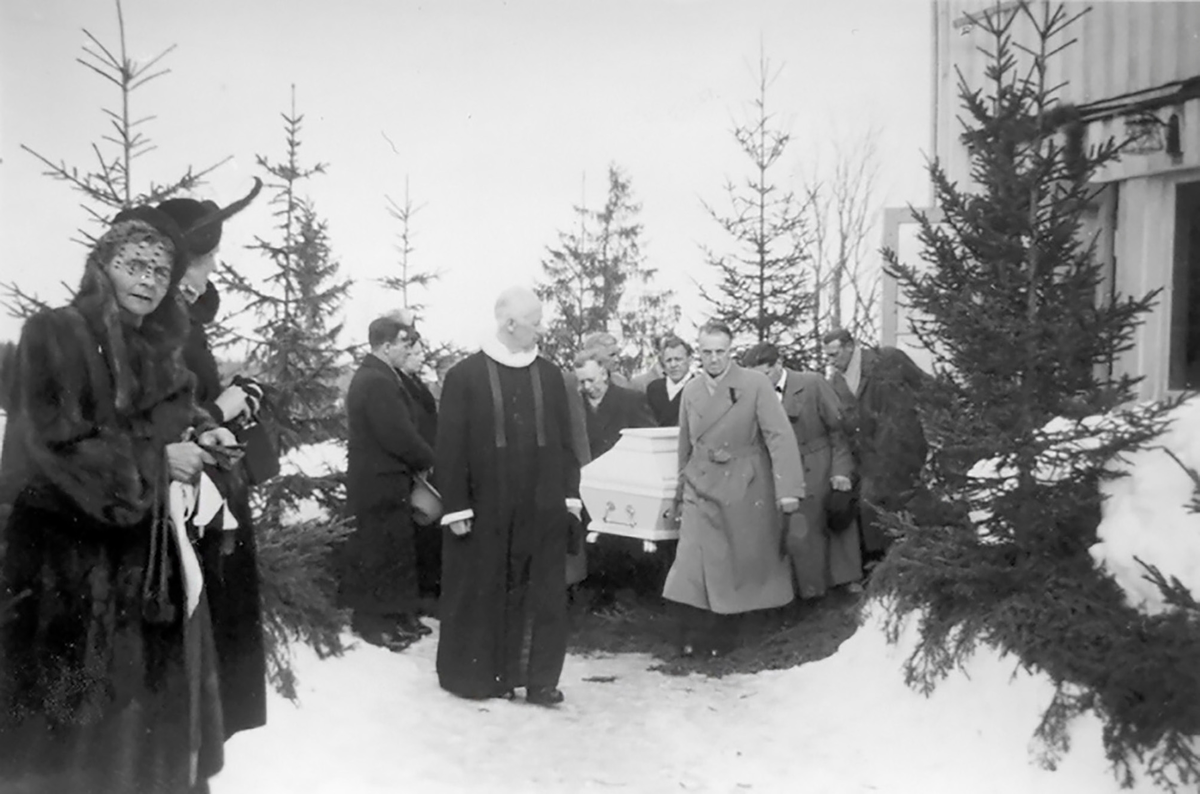 Guri Landaasens begravelse