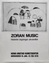 Zoran Music [Utstillingsplakat]
