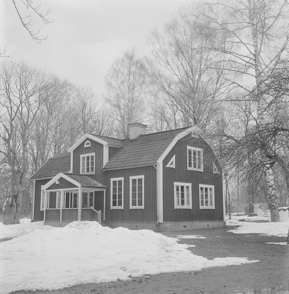 Ärentuna folkskola, Uppland 1956