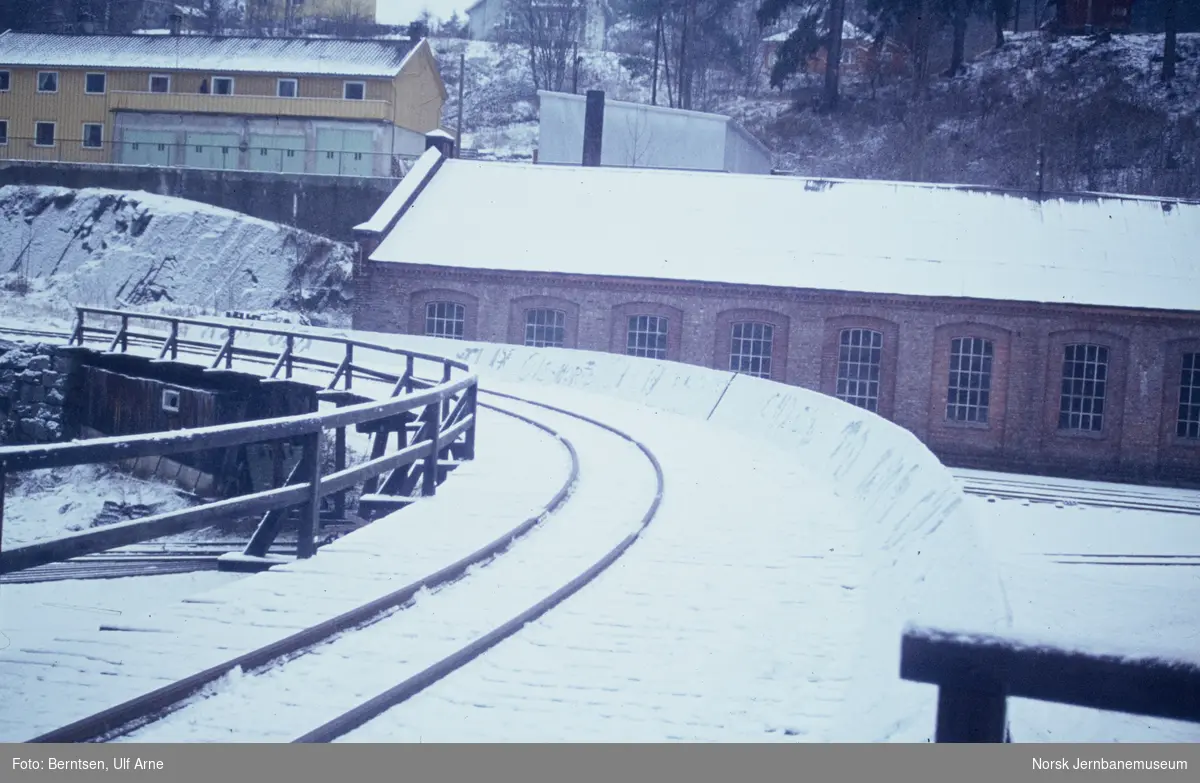 Tinfos Papirfabriks industrijernbane på Notodden