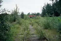 Klevfossporets mellom Ådalsbruk stasjon og Klevfoss, sidespo
