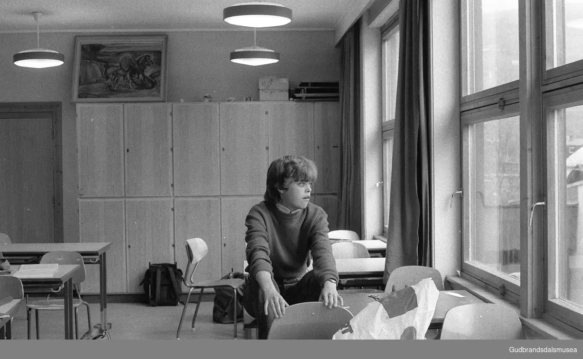 Prekeil'n, skuleavis Vågå ungdomsskule, ca 1985
Laila  Iren Smedsmo.