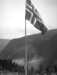 Prot: Vestfjorddalen Rjukan Hotel Flagget 5/9 1910