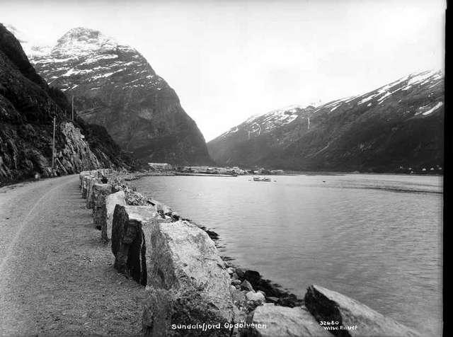 Prot: Sundalsfjord, nye vei til Opdøl