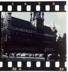 Fra Brussel, katedralen. Expo 1958.