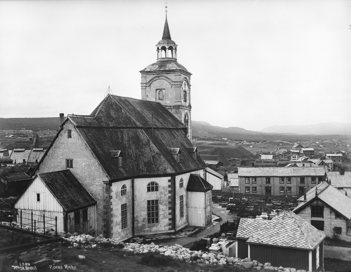 Panorama fra hytten vestre del 7.aug. 1903